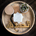 Polished Gold Alhamdulillah Table Top