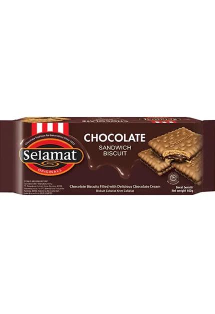 Selamat Chocolate Biscuit (Biskuit Coklat) 3.6 oz