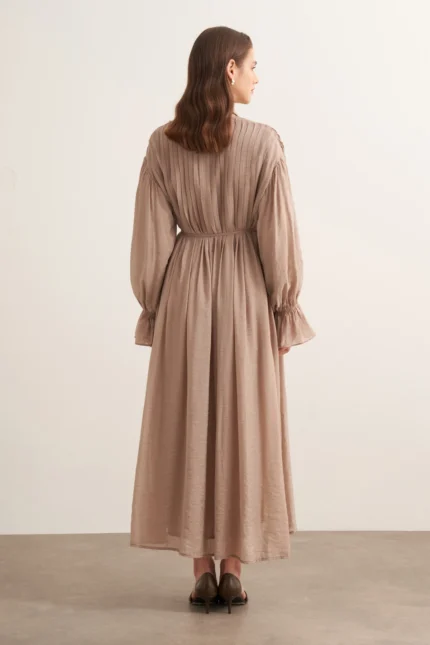 Talia Ribbed Detail Dress
