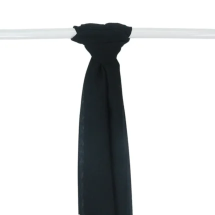 Black modal hijab