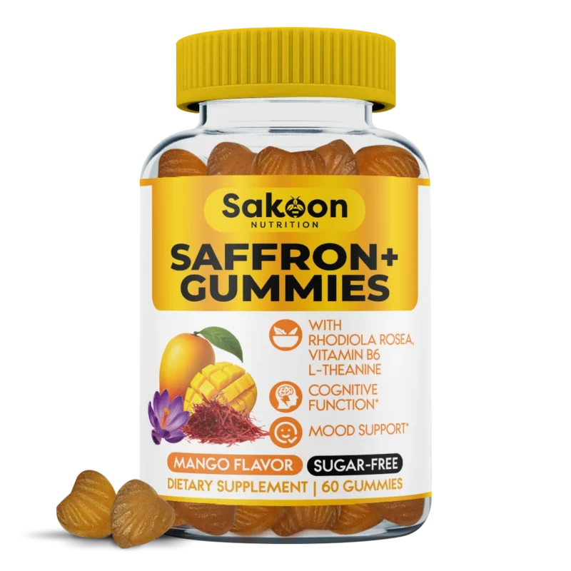 1 Pack of Saffron mood gummies