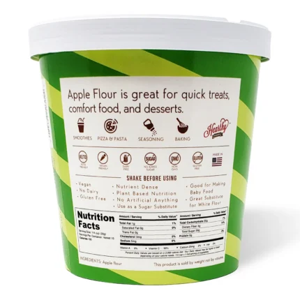Apple Flour Back