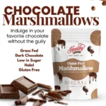 Chocolate Dipped Grass-fed Marshmallows