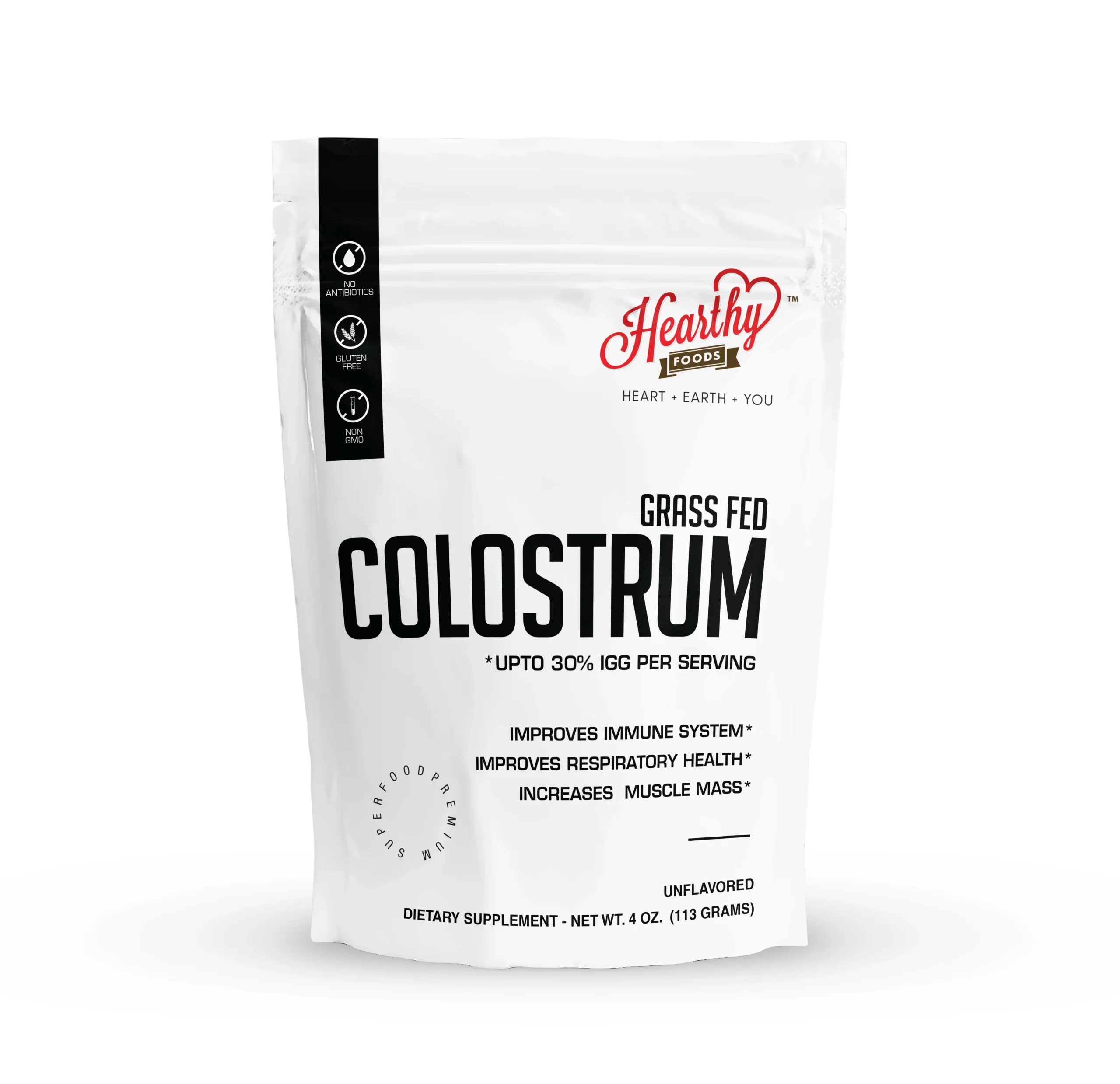 Grass Fed Colostrum Powder - 4oz Grass Fed Colostrum Powder - 4oz