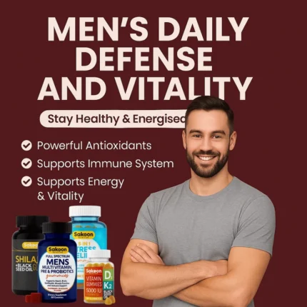 Men’s Daily Defense Bundle: Energy, Immunity & Gut Health Gummies Post
