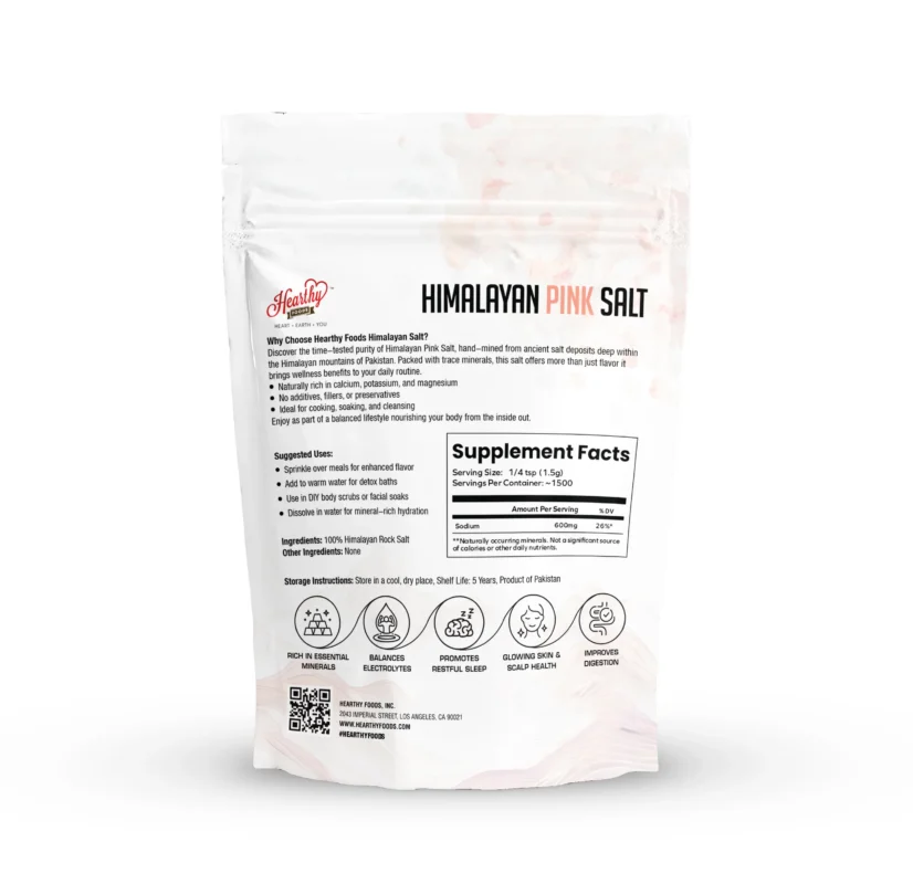 Pink Salt back side