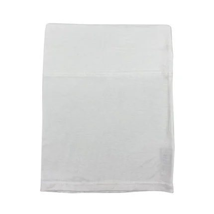 White jersey wide front undercap by Legacy Hijabs, tube style with no ties