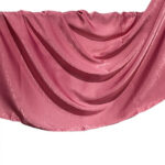 Dusty pink velvet satin hijab scarf, 71 x 28 inches, by Legacy Hijabs