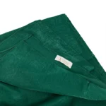 Glam emerald green velvet satin hijab by Legacy Hijabs