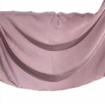 Lavender velvet satin hijab scarf, 71 x 28 inches, by Legacy Hijabs