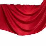 Rose red velvet satin hijab scarf, 71 x 28 inches, by Legacy Hijabs