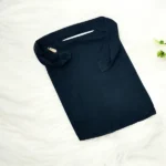 Saudi niqab with charm in black, soft head band for all-day wear